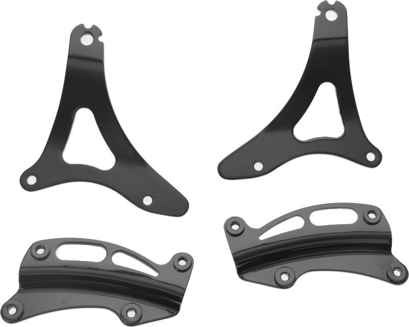 Kuryakyn Quick Release Attachment Point Kit 14-Up Touring Models Black - 7089