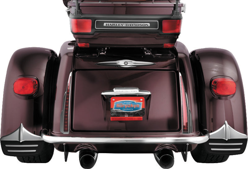 Kuryakyn Rear Mud Flaps For Trikes Chrome - 7220