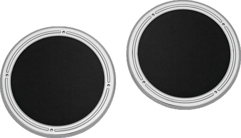 Kuryakyn Rear Speaker Accents For 14-Up Touring Models Chrome - 7376