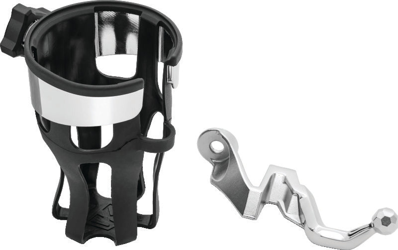 Kuryakyn Reflex Drink Holder 18 and Up GL1800 Passenger Mount Chrome - 6492