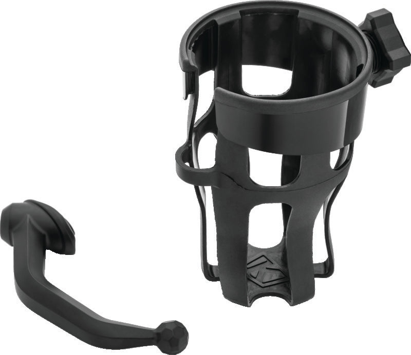 Kuryakyn Reflex Drink Holder Honda Goldwing DCT Handlebar Left Side Mount Black - 6495