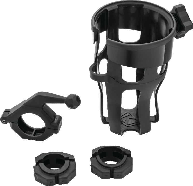 Kuryakyn Reflex Drink Holder With Bar Mount Universal Black - 6483