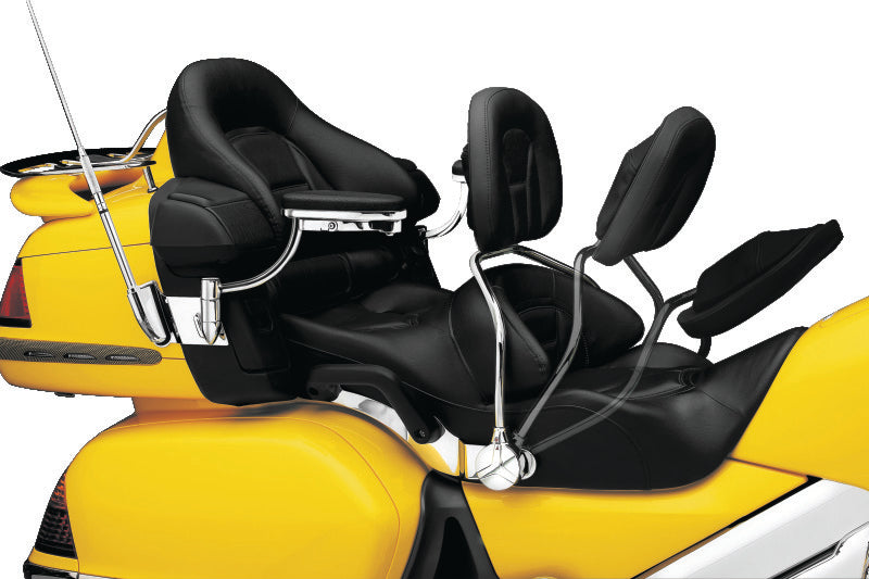 Kuryakyn Rider Backrest Honda GL1800 2001-2010 Models Chrome - 8990