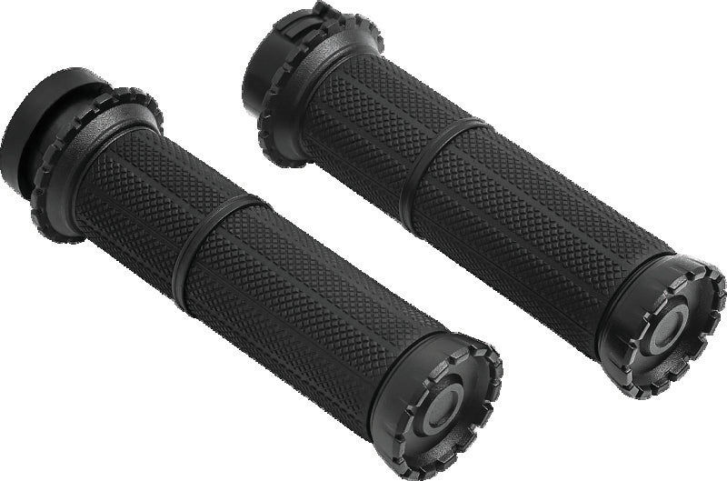 Kuryakyn Riot Grips Dual Cable Satin Black - 3582