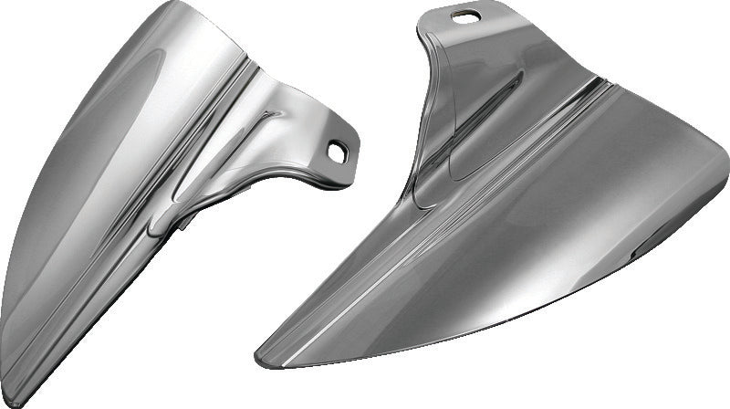 Kuryakyn Saddle Shields Heat Deflectors 09-Up Touring Smoke - 1316