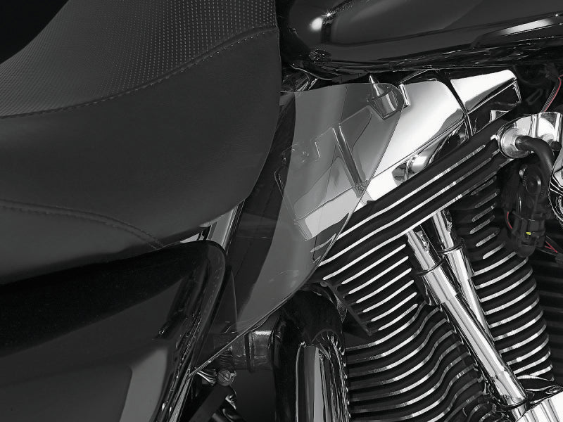 Kuryakyn Saddle Shields Heat Deflectors 1997-2007 Touring Smoke - 1188