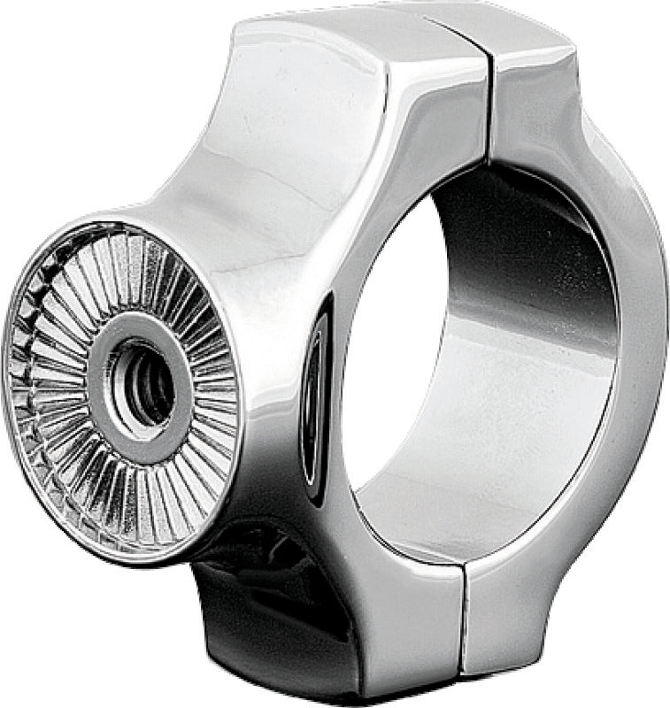 Kuryakyn Side Mount License Plate Clamp Chrome - 3175