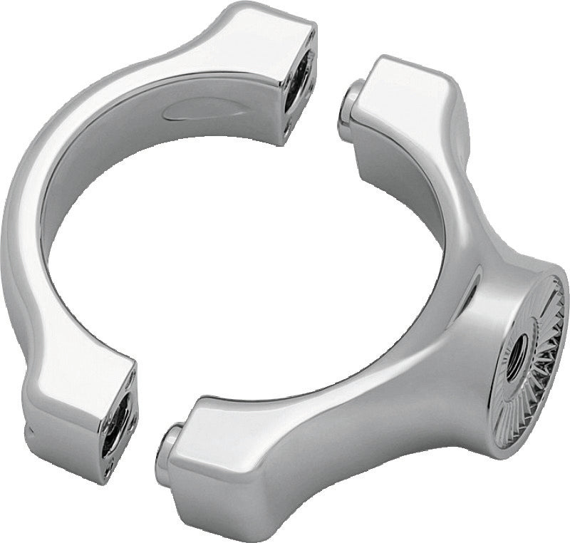 Kuryakyn Side Mount License Plate Holder Clamp 14-Up Yamaha Bolt Chrome - 3124