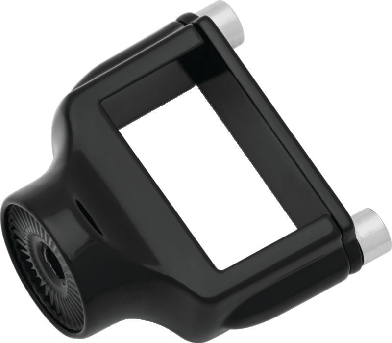 Kuryakyn Side Mount License Plate Holder Clamp 1986-2022 XL Models Gloss Black - 3119