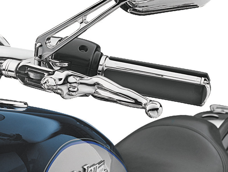Kuryakyn Silhouette Levers 96-Up Cable Chrome - 1049