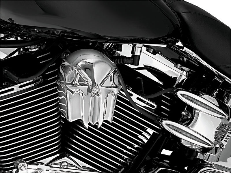 Kuryakyn Skull Horn Cover Chrome - 7718