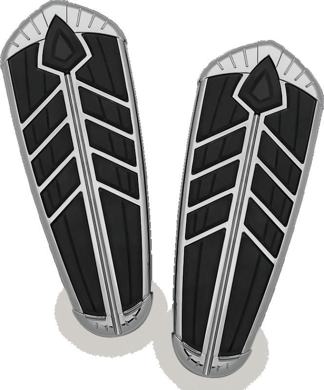 Kuryakyn Spear Driver Floorboard Inserts Indian Chrome - 5650