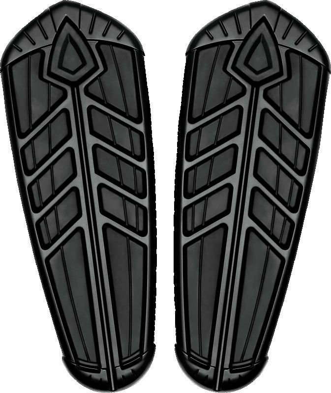 Kuryakyn Spear Driver Floorboard Inserts Satin Black - 5651