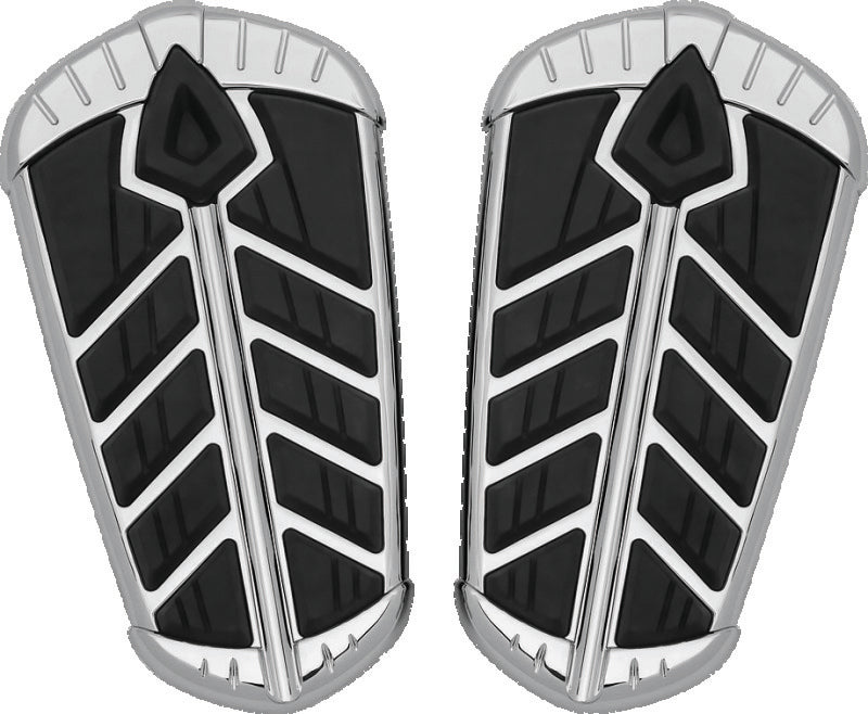 Kuryakyn Spear Floorboard Insert Passenger Indian Chrome - 5656