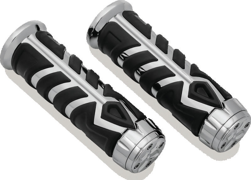 Kuryakyn Spear Grips For 2014-2017 Indian Chrome - 5635