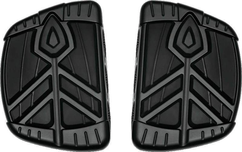 Kuryakyn Spear Mini Boards Without Adapter Satin Black - 5653