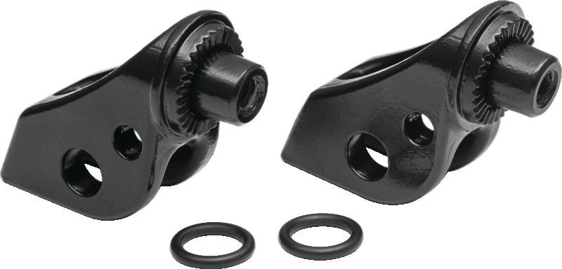 Kuryakyn Splind Peg Adptr Honda Frt Blk - 8937