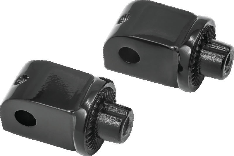 Kuryakyn Splined Adapter Honda & Yamaha Gloss Black - 8869