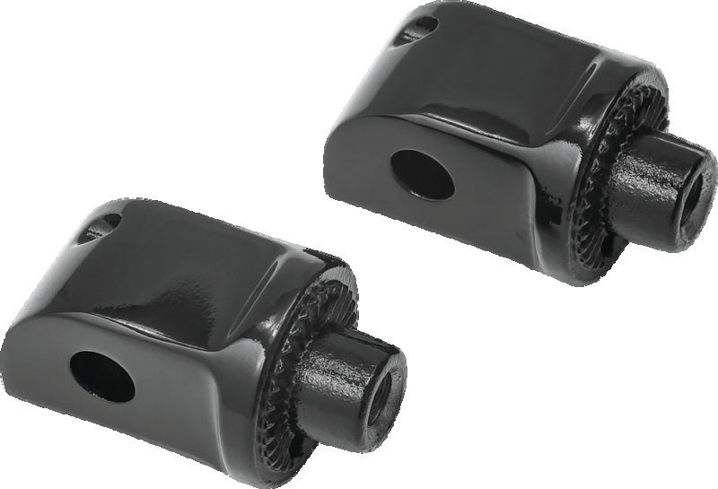 Kuryakyn Splined Adapter Kawasaki & Yamaha Gloss Black - 8865