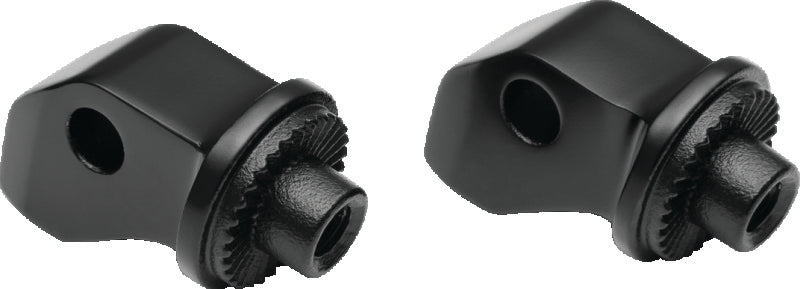 Kuryakyn Splined Front Peg Adapter 2015-2020 Scout Satin Black - 8893