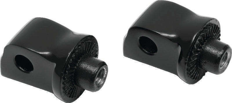 Kuryakyn Splined Passenger Peg Adapter Black - 8924