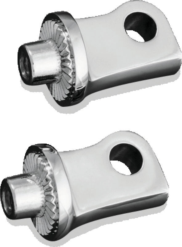 Kuryakyn Splined Peg Adapter Chrome - 8884