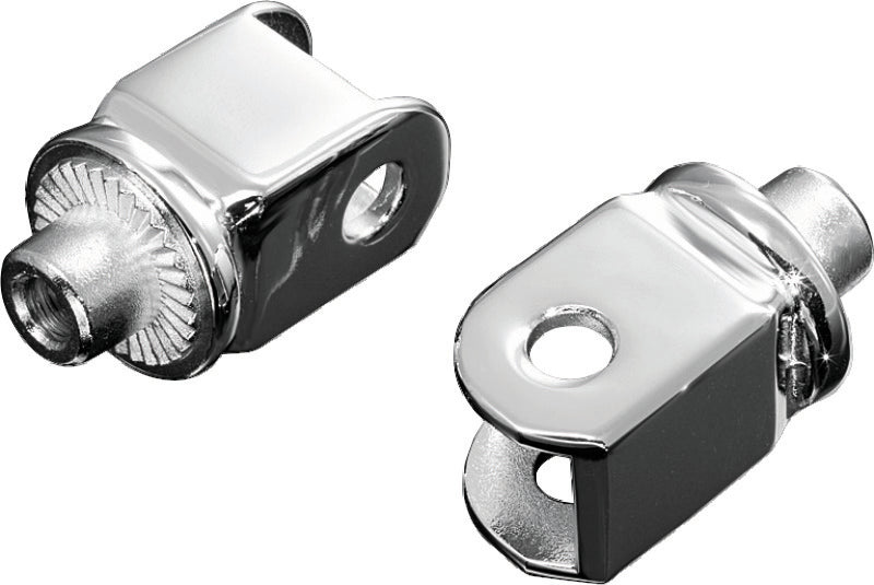 Kuryakyn Splined Peg Adapter Honda Front Chrome - 8815