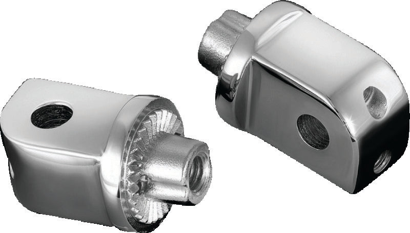 Kuryakyn Splined Peg Adapter Rear Chrome - 8818