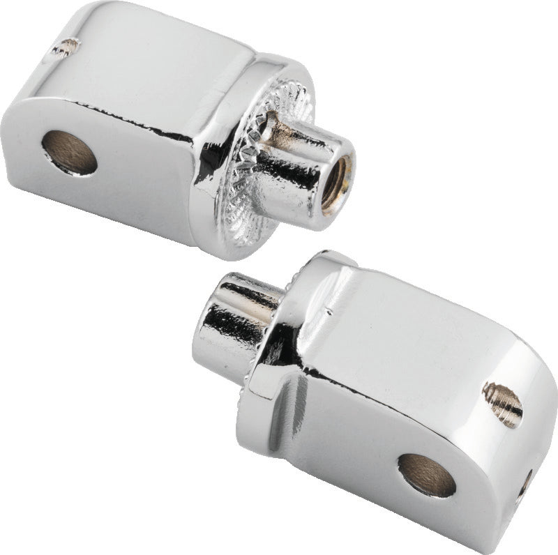 Kuryakyn Splined Peg Adapter Rear Chrome - 8825