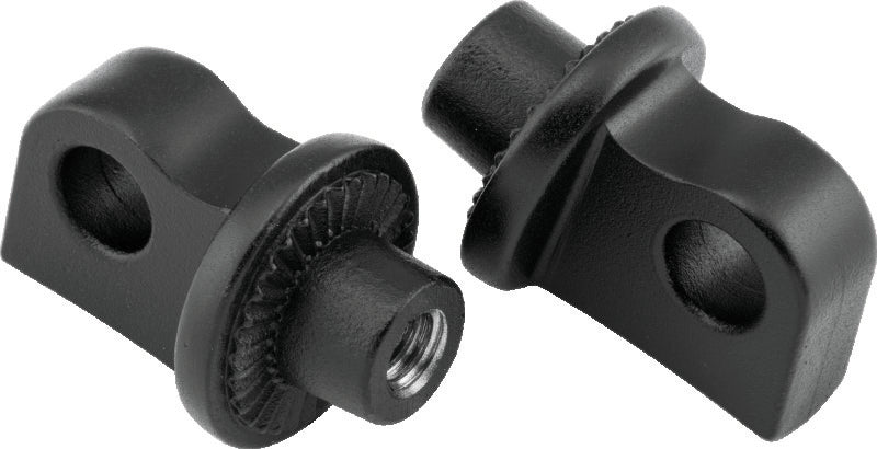 Kuryakyn Splined Peg Adapter Satin Black - 8898