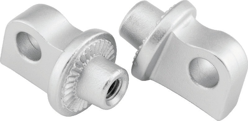 Kuryakyn Splined Peg Adapter Silver - 8899