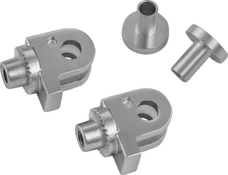 Kuryakyn Splined Peg Adaptor Triumph Chrome - 8841
