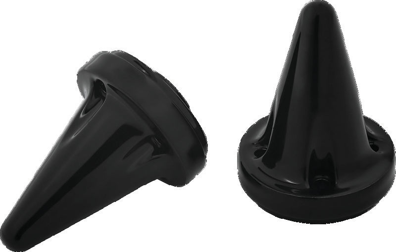 Kuryakyn Stiletto End Caps Grips Black - 6359