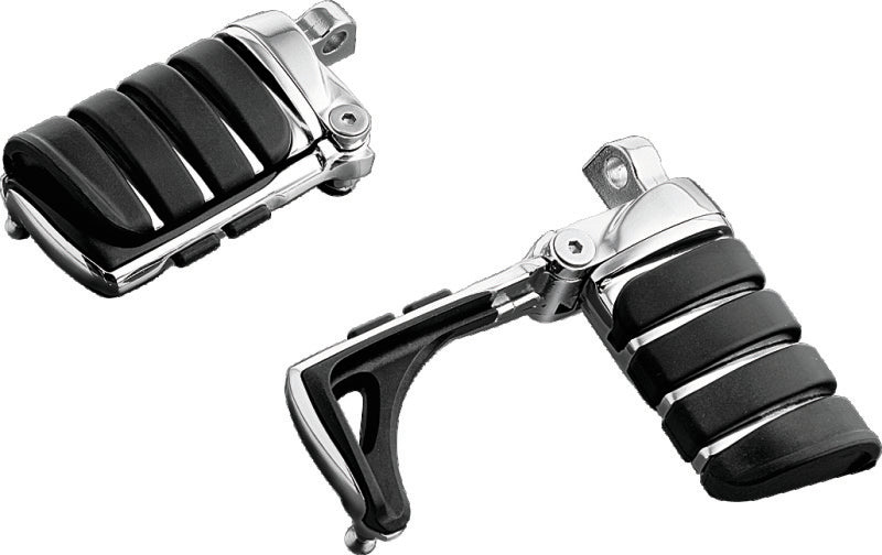 Kuryakyn Switchblade Pegs With Male Mount Adapter Chrome - 4445