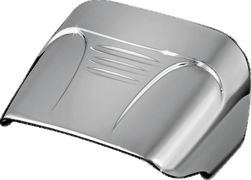 Kuryakyn Taillight Visor Without Slots Chrome - 9008