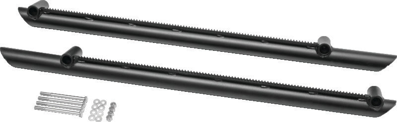 Kuryakyn Takrak Nerf Bars-Pol Rngr Blk - 3447