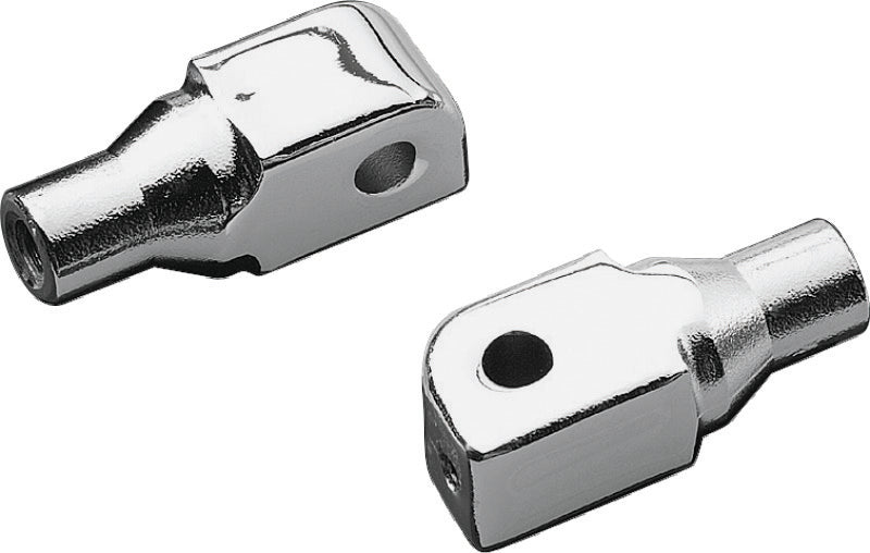 Kuryakyn Tapered Peg Adapter Honda Rear Chrome - 8802