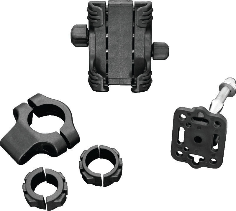 Kuryakyn Tech-Connect Bar Mount for 7/8 to 1-1/4 inch Bars 1-5/8 to 3-5/8 inches Wide - 1699