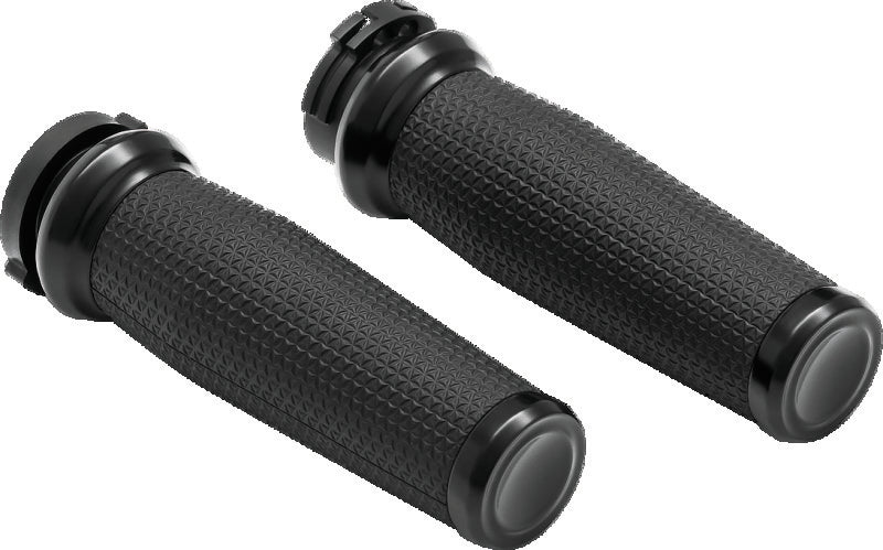 Kuryakyn Thresher Grips Dual Cable Black - 5941
