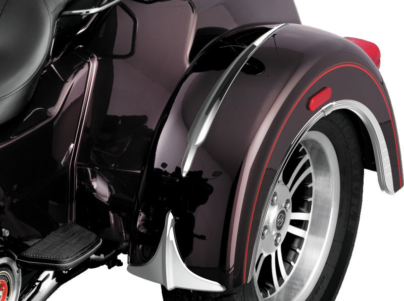 Kuryakyn Top Fender Accent For Trikes Chrome - 7216