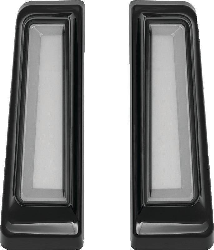 Kuryakyn Tracer L.E.D. Inserts For Saddlebag Supports Black - 2901