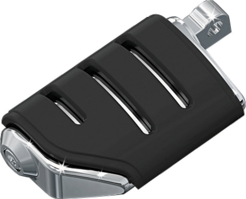 Kuryakyn Trident Dually With Male Mount Adapters Chrome - 7592