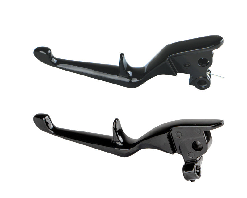 Kuryakyn Trigger Levers 2021-2023 and select 2024-2025 Touring Gloss Black - 10184-2