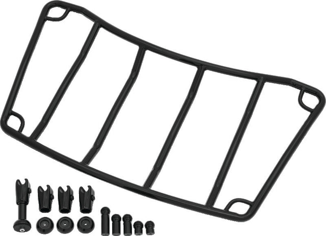 Kuryakyn Trunk Luggage Rack Adjustable Gloss Black - 7149