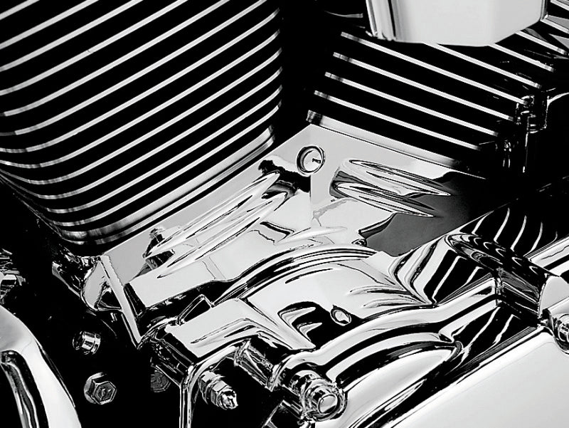 Kuryakyn Twin Cam Cylinder Base Cover 1999-2006 Chrome - 8143