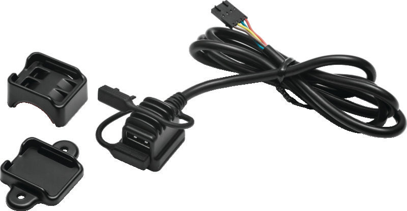 Kuryakyn USB Power Port Universal Charger Satin Black - 1703