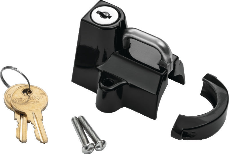 Kuryakyn Universal Helmet Lock 7/8-1-1/4 Black - 4618