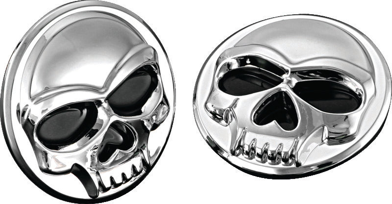 Kuryakyn Universal Zombie Medallions 2in Diameter Chrome - 1491