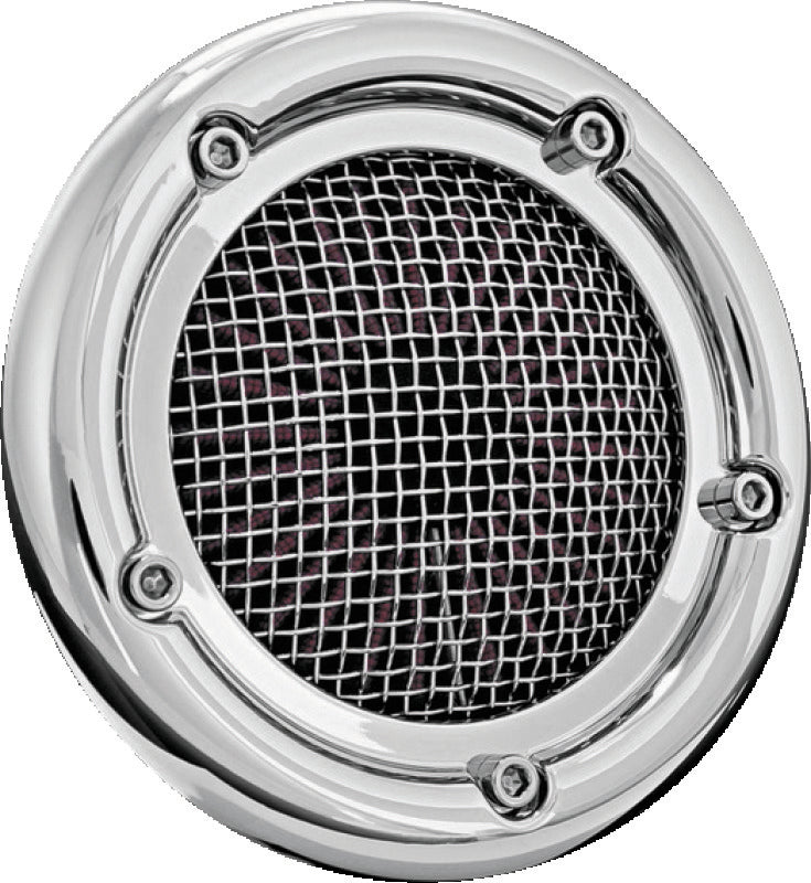Kuryakyn Velociraptor Street Air Cleaner Chrome - 9370