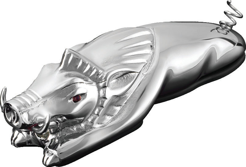 Kuryakyn Wild Boar Fender Ornament Chrome - 9022